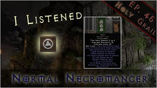 Getting Lost in Kurast  Necromancer P8  D2R Holy Grail  Ep 45 [upl. by Langston275]