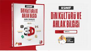 8Sınıf 3D Din Kültürü Ve Ahlak Bilgisi Soru Bankası Ünite 03 Test 09 Soru Çözümler  Enise Özdemir [upl. by Ardnasal]