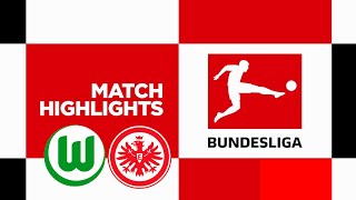 Wolfsburg vs Frankfurt  Highlights  Bundesliga 202425 [upl. by Ahsiemak]