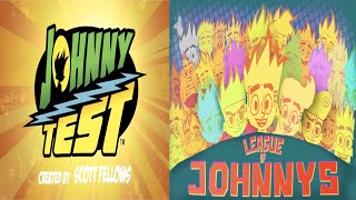 Johnny Test Netflix Opening with The Lost Web Series Theme [upl. by Anetsirk]