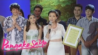 Pangako SaYo Plaque of Appreciation [upl. by Aspasia]