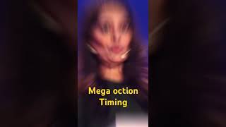 Mega oction timing ipl 2025 ipl news [upl. by Siramed251]