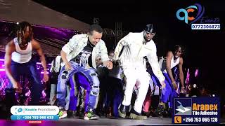 Ronnie Stamina ne Eddy Kenzo Bakyekoze ku Stage mu Festival [upl. by Pirozzo]