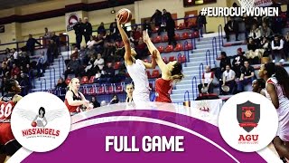 Cavigal Nice Basket FRA v Bellona AGÜ TUR  Full Game  EuroCup Women 201617 [upl. by Nhor]