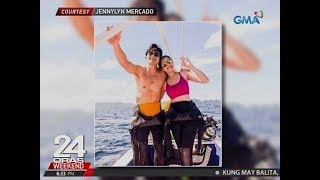 24 Oras Dennis Trillo at Jennylyn Mercado sweet na sweet sa kanilang beach getaway [upl. by Reema565]