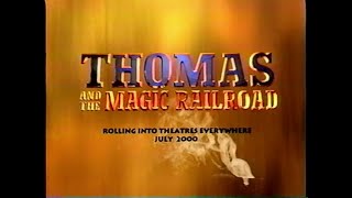 Thomas and the Magic Railroad  Spills and Chills VHS Teaser Trailer 2000 60fps [upl. by Nyladnarb523]