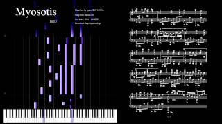 Deemo 20 Myosotis Piano Version  ピアノ楽譜で Myosotis [upl. by Eentirb]