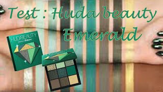 TEST  Emerald Obsession de HUDA BEAUTY [upl. by Gimpel]