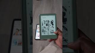 Kindle Basic Matcha 2024 Unboxing Aesthetic digitalreading kindlebasic kindleunboxing [upl. by Rufina]