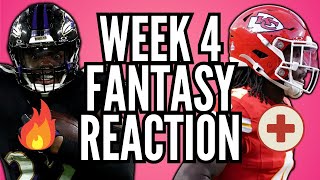 Week 4 Fantasy Football Reactions Dynasty Trades amp Waivers [upl. by Lockwood383]