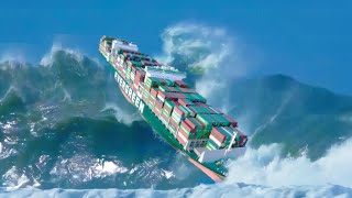 Why MONSTER WAVES Can’t Sink Large Ships During Storms [upl. by Klinger591]