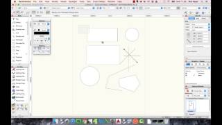 Vectorworks Spotlight 003  Drawing Shapes Updated [upl. by Adile361]