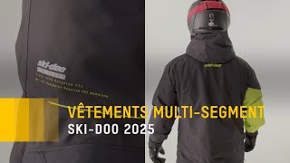 Vêtements de motoneige multisegment SkiDoo 2025 [upl. by Buffum518]