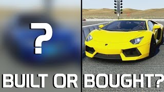 BUILT OR BOUGHT  Lamborghini Aventador LP 7004 VS   Forza 6 [upl. by Asiuol]