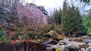 RABENSTEINE  Krucze skały  Riesengebirge  Wandertage in Schlesien  Polen  Dezember 2022 [upl. by Palecek]