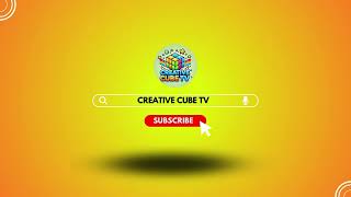 My First Video At Youtube  Channel Intro  Creative Cube TV [upl. by Cassy]