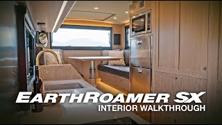 EarthRoamer SX Interior Walkthrough [upl. by Suiravat]