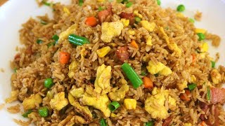 BETTER THAN TAKEOUT AND EASY  Egg Fried Rice Recipe [upl. by Philoo]