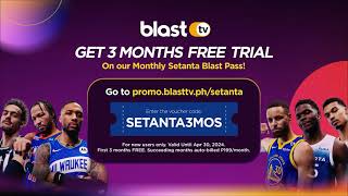 NBA on Setanta Sports  Get 3 Months Free Trial [upl. by Kendell]