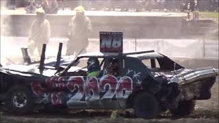 Carrollton IL Modified Stock FullSize Demolition Derby 062521 [upl. by Niu]