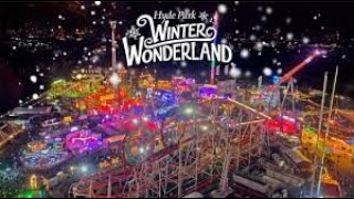 London Walks Winter Wonderland 2023 Activities  Rides  Food Stalls  Market [upl. by Dranoel]