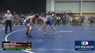 2020 USAW Preseason Nationals1488 High School 11th12th Grade 182 Donnie Hidden Unattached Vs Jos [upl. by Anirrak642]