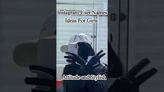 Instagram names ideas  top 5 attractive Instagram Username for girls username ideas [upl. by Aivyls]