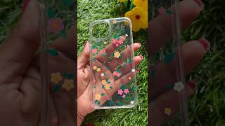 Easy phone cover painting reuseoldmobilecover youtubepartner shorts [upl. by Ayikan]