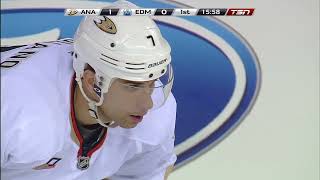 NHL Apr062014 Anaheim Ducks  Edmonton Oilers [upl. by Enovad]