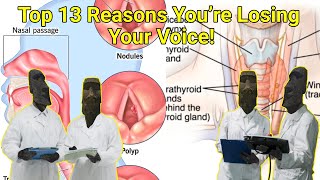 Top 13 Reasons You’re Losing Your Voice [upl. by Neersin]