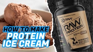 How to Make Protein Ice Cream with Melissa Valliere [upl. by Sirac]