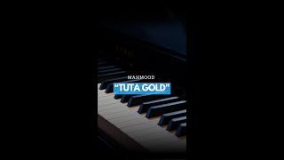 MahmoodOfficial  TUTA GOLD reharmonized piano version [upl. by Icaj]