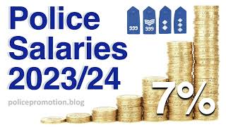 UK Police Salaries 202324 [upl. by Tucker]