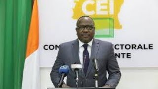 Urgent  Monsieur Coulibaly kuibiert nest plus président de la CEI [upl. by Gargan]