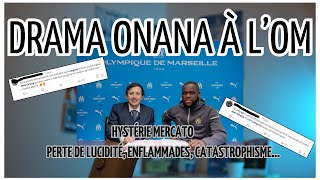 Le ridicule DRAMA MERCATO sur les réseaux sociaux avec larrivée dONANA à lOM [upl. by Darryl944]