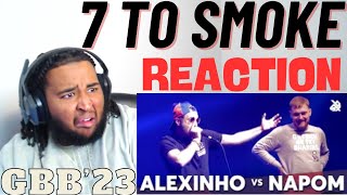 He Went So Crazy Alexinho 🇫🇷 vs NaPoM 🇺🇸  GRAND BEATBOX BATTLE 2023 7 TO SMOKE [upl. by Obadiah457]