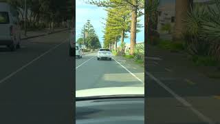 Driving in Napier New Zealand ประเทศ นิวซีแลนด์ [upl. by Yehs572]