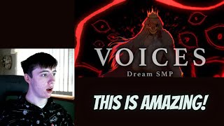 Voices  Derivakat Project BLADE  Dream SMP original song  REACTION [upl. by Jonie]