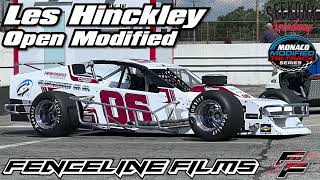 Les Hinckley Tri Track Open Modified Seekonk Open Wheel Wednesday 2024 [upl. by Lucille]