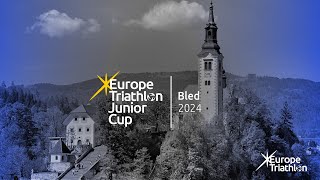 2024 Europe Triathlon Junior Cup Bled [upl. by Nylodnarb1]