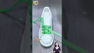 Trendy shoes lace styles for sports Fashion shoelace tying shoelaces shorts [upl. by Laurena]