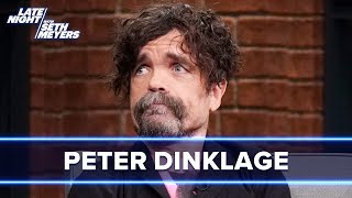 Peter Dinklage Reacts to Tattoos of Tyrion Lannister from Game of Thrones [upl. by Nissy29]