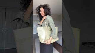 Cuyana Classic Easy tote The Row Lulu boots Massimo shirt Outfit explained in my recent video [upl. by Annaej419]