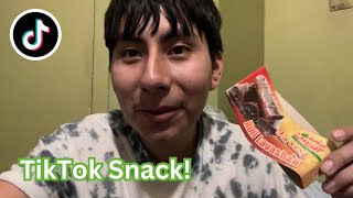 Trying Lavashak TikTok Snack Food Review With Pomegranate [upl. by Felizio]