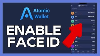 How to Enable Face ID on Atomic Wallet 2024 [upl. by Ama28]