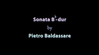 Pietro Baldassare quotSonata B durquot mvts 2nd amp 3rd [upl. by Odetta]