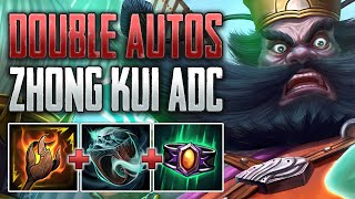 ABUSING THE DOUBLE AUTO Zhong Kui ADC Gameplay SMITE Conquest [upl. by Nnahsal]