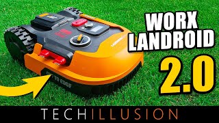 🔥THE ULTIMATE LANDROID WR167E Plus Robotic Mower from WORX😱  Worx Landroid WR165  Review amp Test [upl. by Okime]