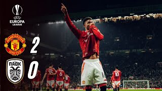 Man United vs Paok 20 All goals amp extended Highlights Europa League 202425 [upl. by Priest]