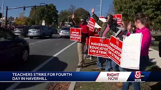 Haverhill classrooms remain dark as teachers strike continues [upl. by Oiramel]